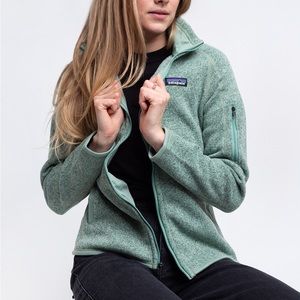 Patagonia Better Sweater Jacket in seafoam green, size S🌿